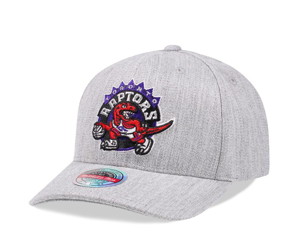 Mitchell & Ness Toronto Raptors Heather Red Line Flex Snapback Gorra