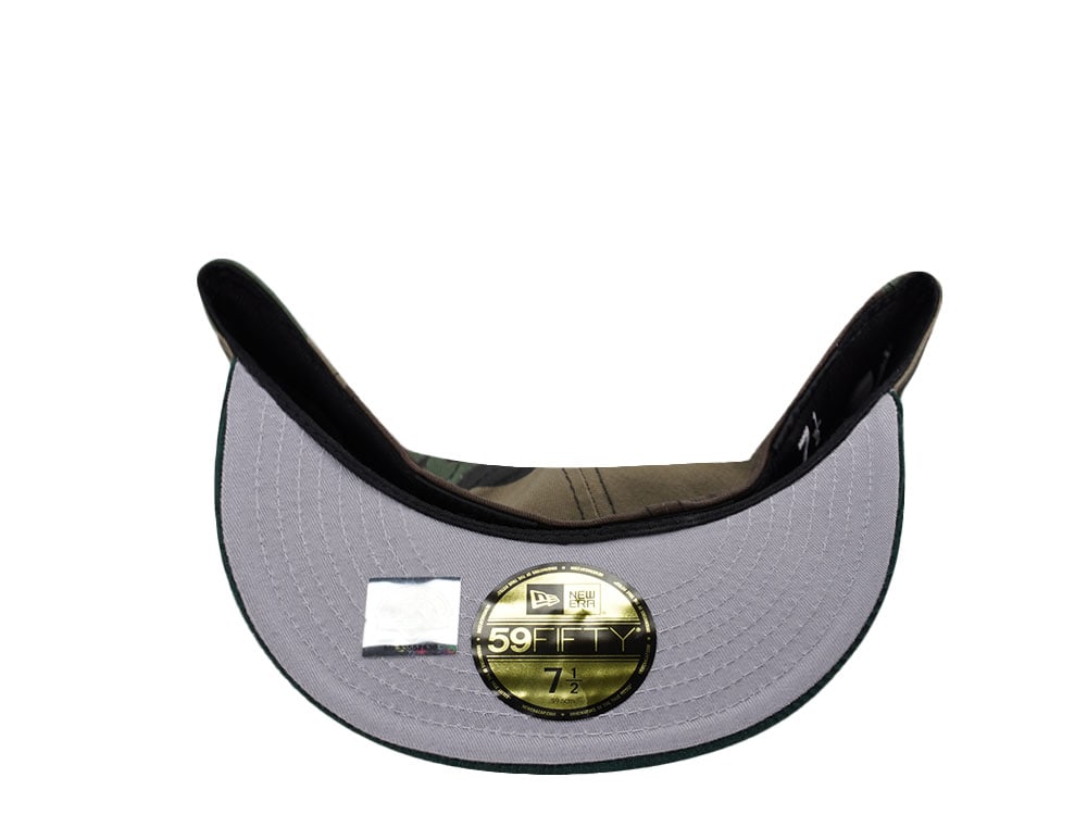 New Era Worcester Red Sox Inaugural Season 2021 Camo Two Tone Edition 59Fifty Fitted Gorra