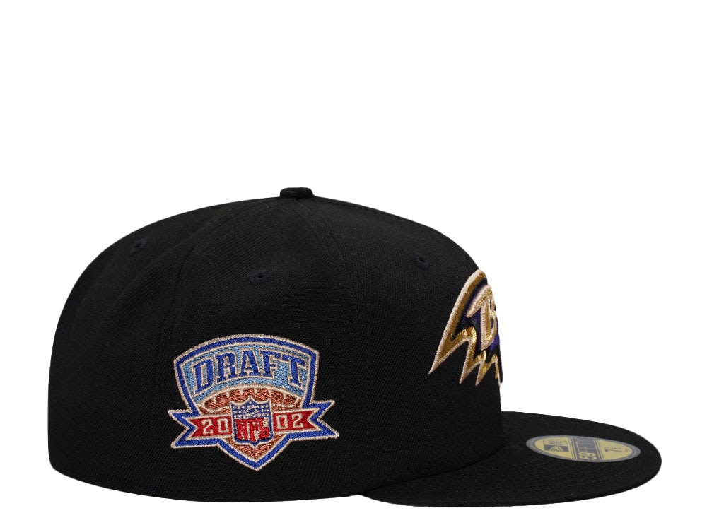 New Era Baltimore Ravens Draft 2002 Legend Edition 59Fifty Fitted Gorra