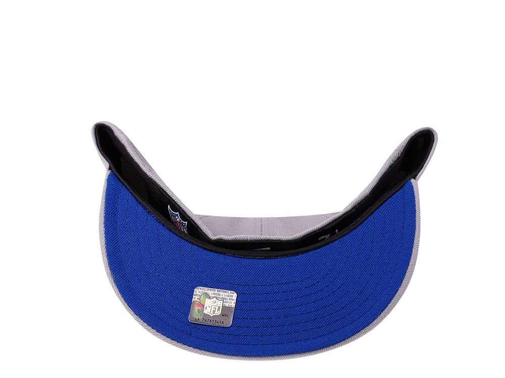 New Era Los Angeles Rams Blue Pop Throwback Edition 59Fifty Fitted Gorra