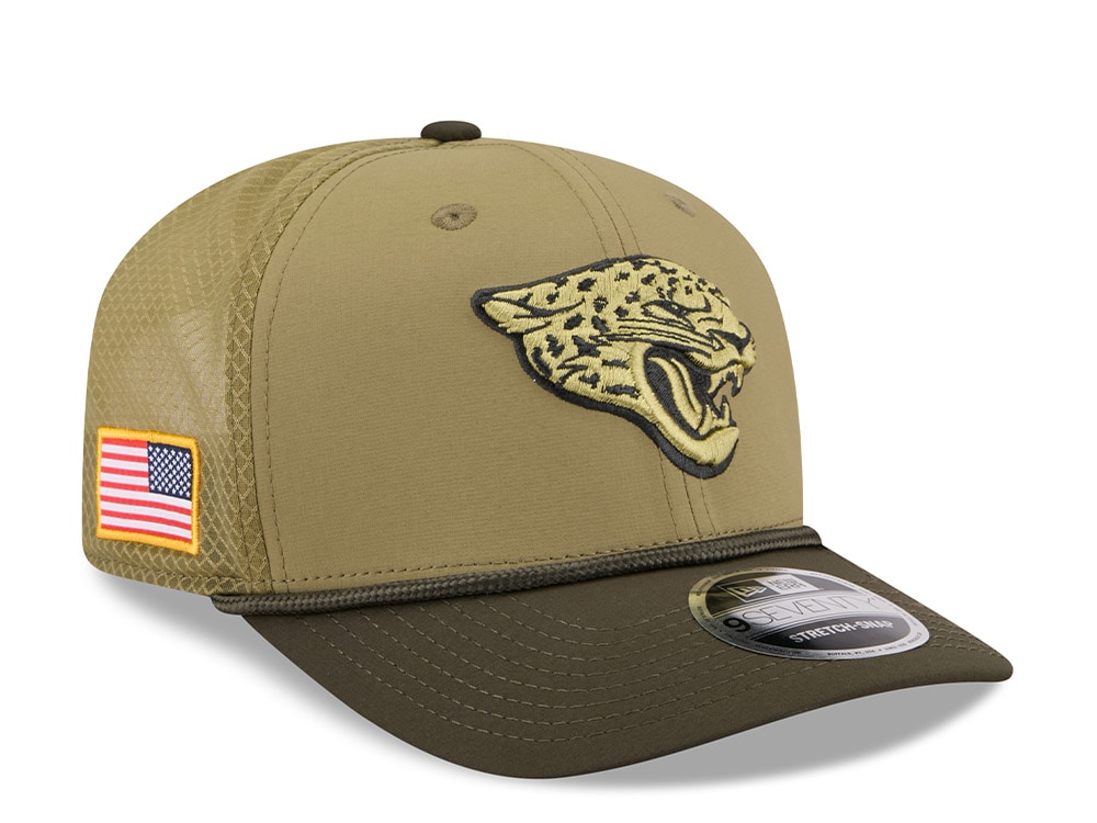 New Era Jacksonville Jaguars Salute To Service 2025 9Seventy Snapback Gorra