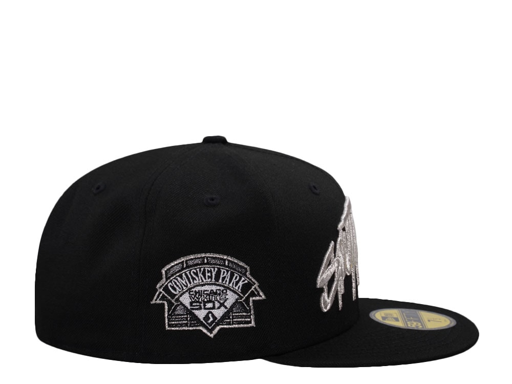 New Era Chicago White Sox Comiskey Park Black Prime Edition 59Fifty Fitted Gorra