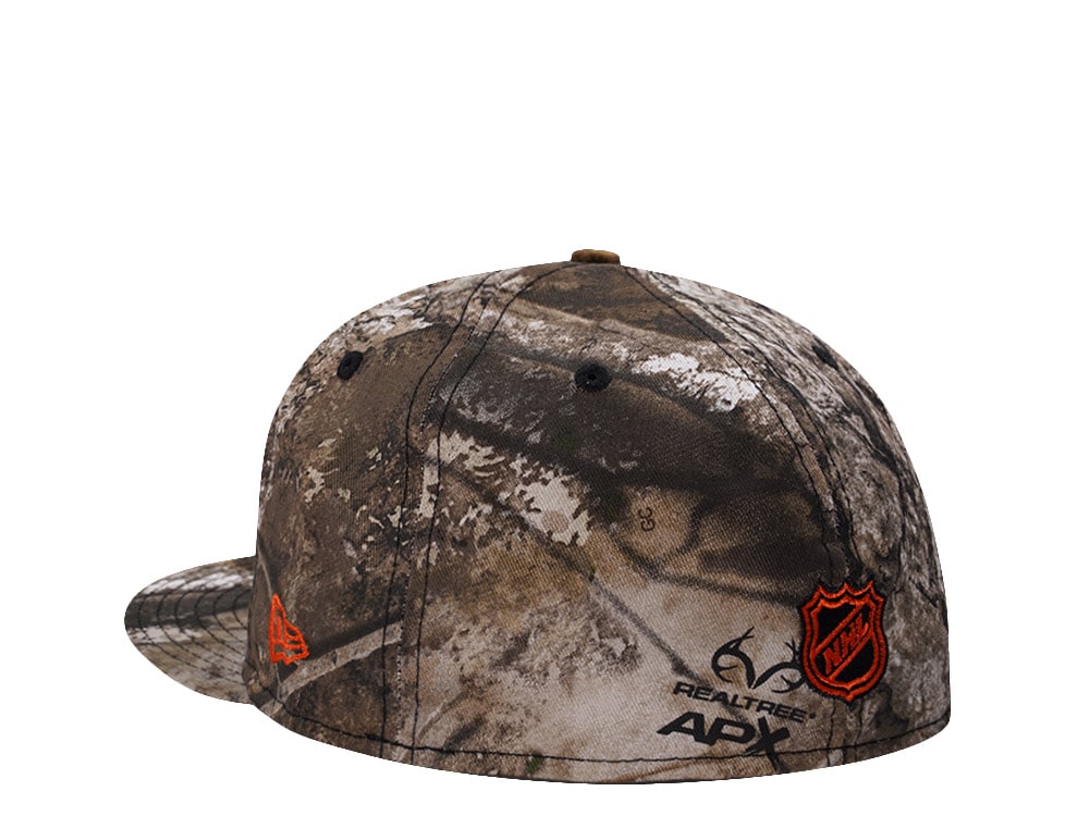 New Era Anaheim Ducks 30th Anniversary Realtreee APX Prime Edition 59Fifty Fitted Gorra