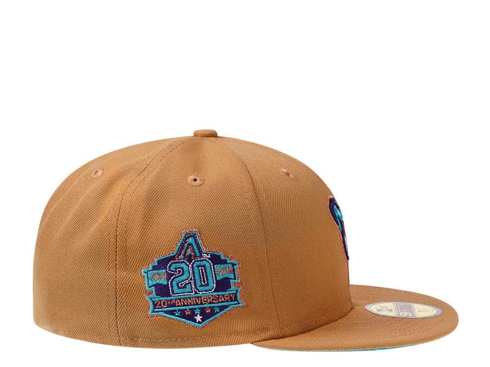 New Era Arizona Diamondbacks 20th Anniversary Desert Teal Edition 59Fifty Fitted Gorra