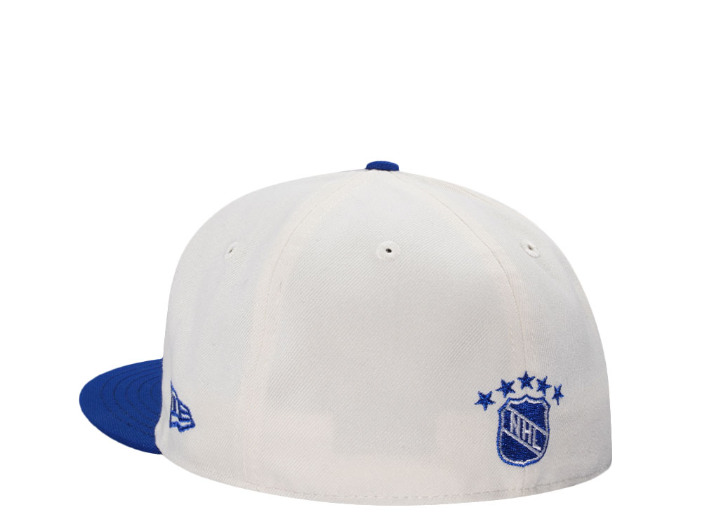 New Era Quebec Nordiques All Star Game 1987 Chrome Two Tone Throwback Edition 59Fifty Fitted Gorra