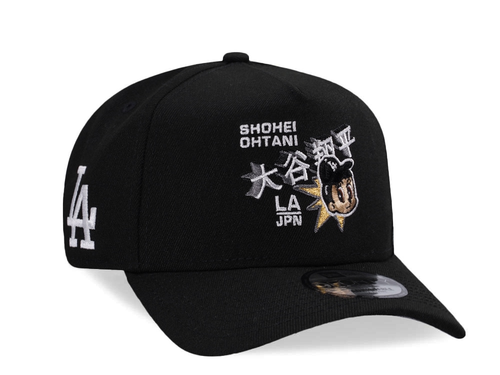 New Era Los Angeles Dodgers Ohtani Black Prime Edition 9Forty A Frame Snapback Gorra