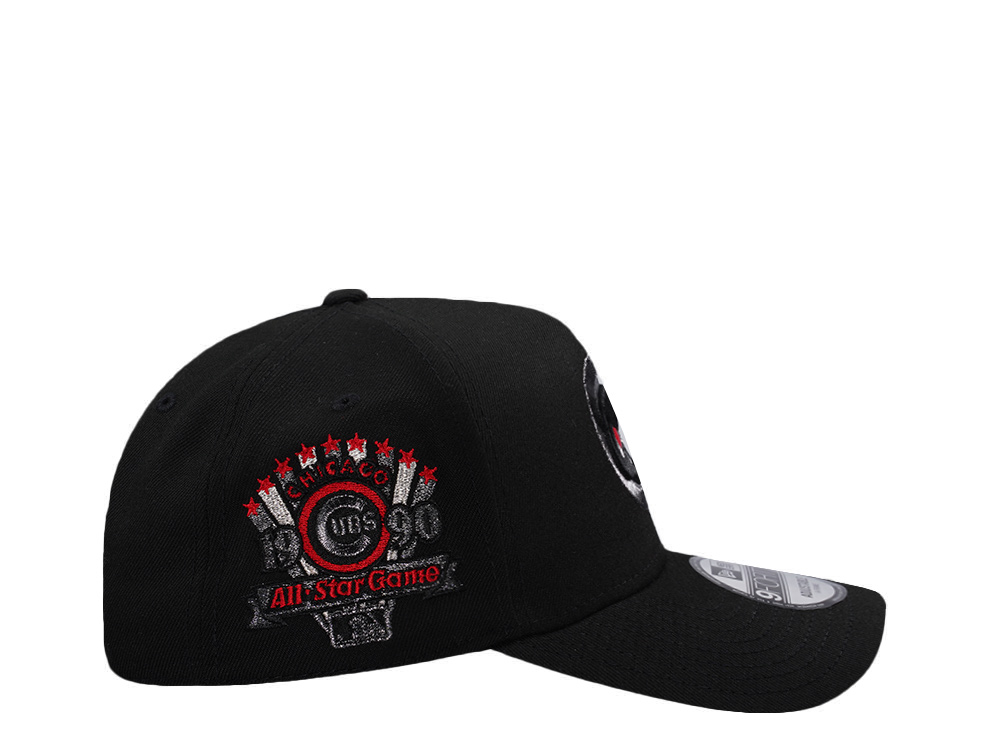 New Era Chicago Cubs All Star Game 1990 Black Prime Edition 9Forty A Frame Snapback Gorra
