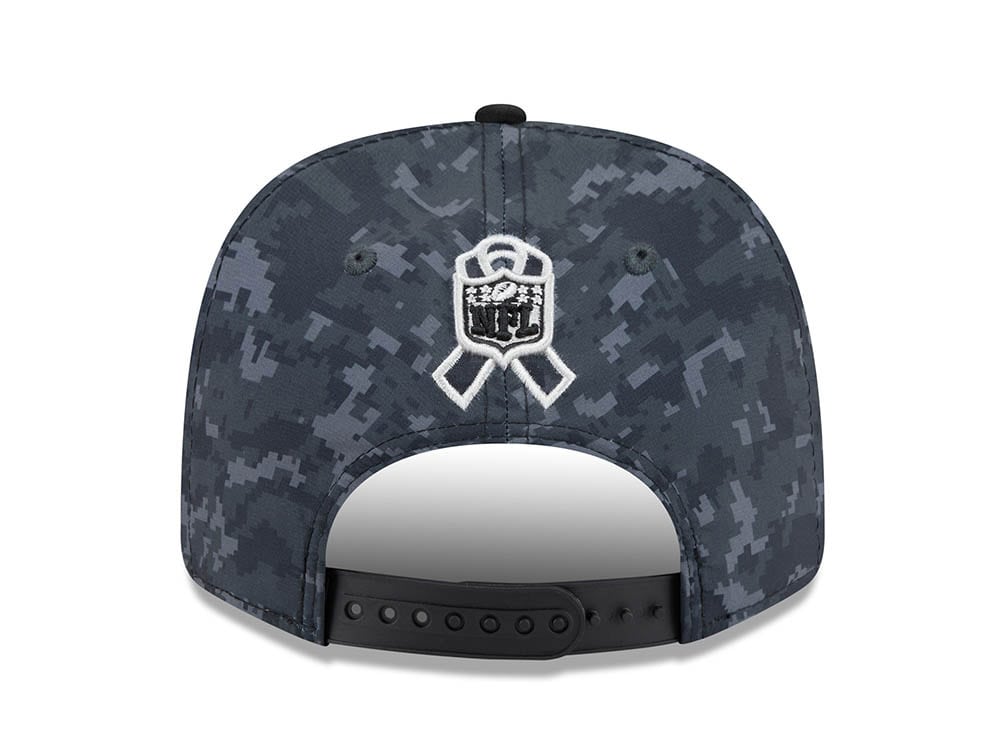 New Era Houston Texans NFL Salute to Service 2026 Digi Camo Black 9Seventy Stretch Snapback Gorra