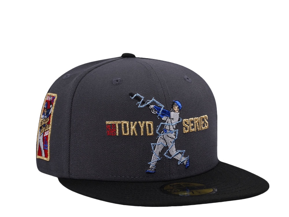 New Era Los Angeles Dodgers Tokyo Series 2025 Tarmac Two Tone Edition 59Fifty Fitted Gorra