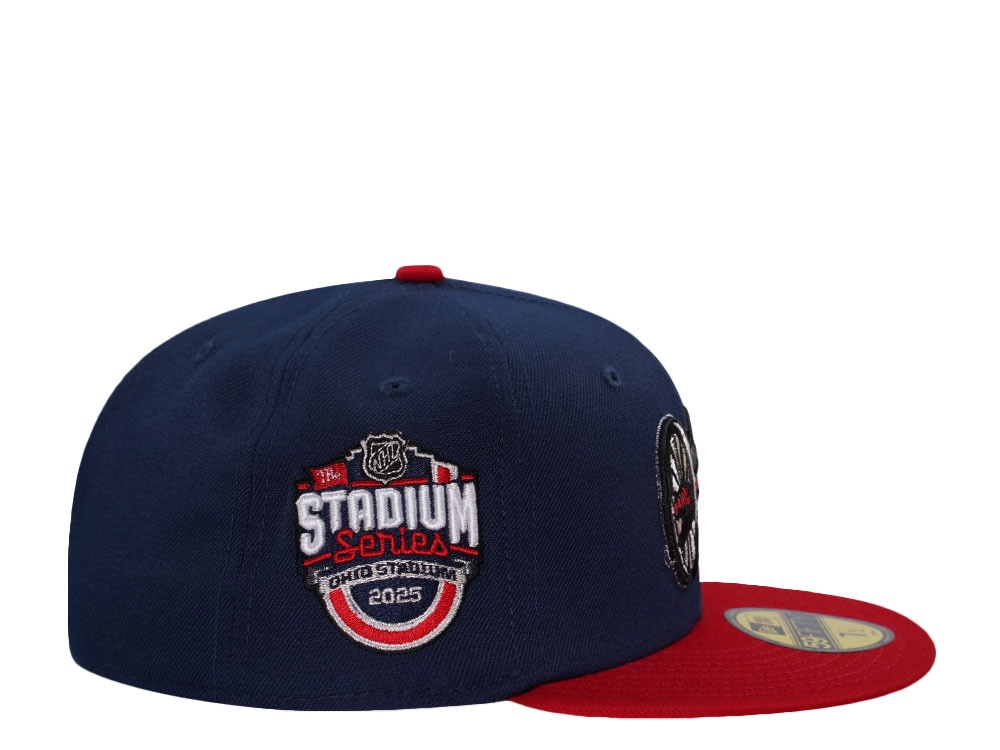 New Era Columbus Blue Jackets Stadium Series 2025 Two Tone Edition 59Fifty Fitted Gorra