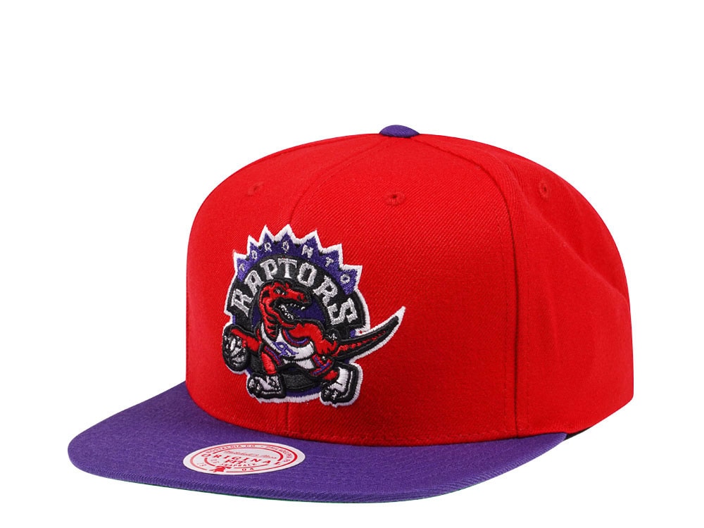 Mitchell & Ness Toronto Raptors Hardwood Classics 2 Tone Snapback Gorra