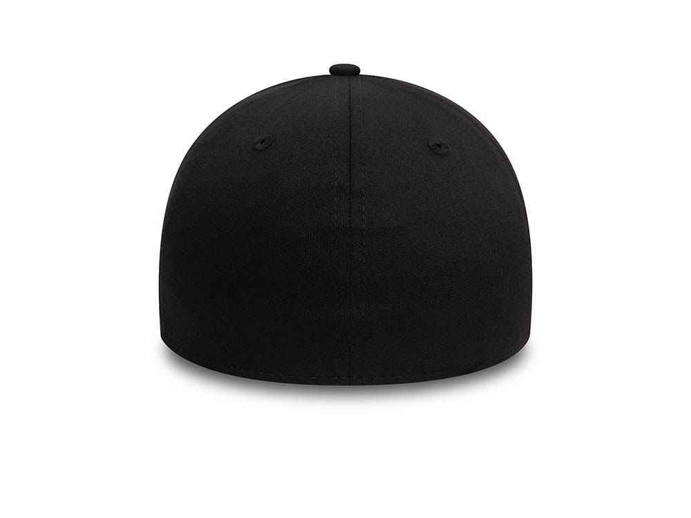 New Era Los Angeles Dodgers League Essential Black 39Thirty Strapback Gorra