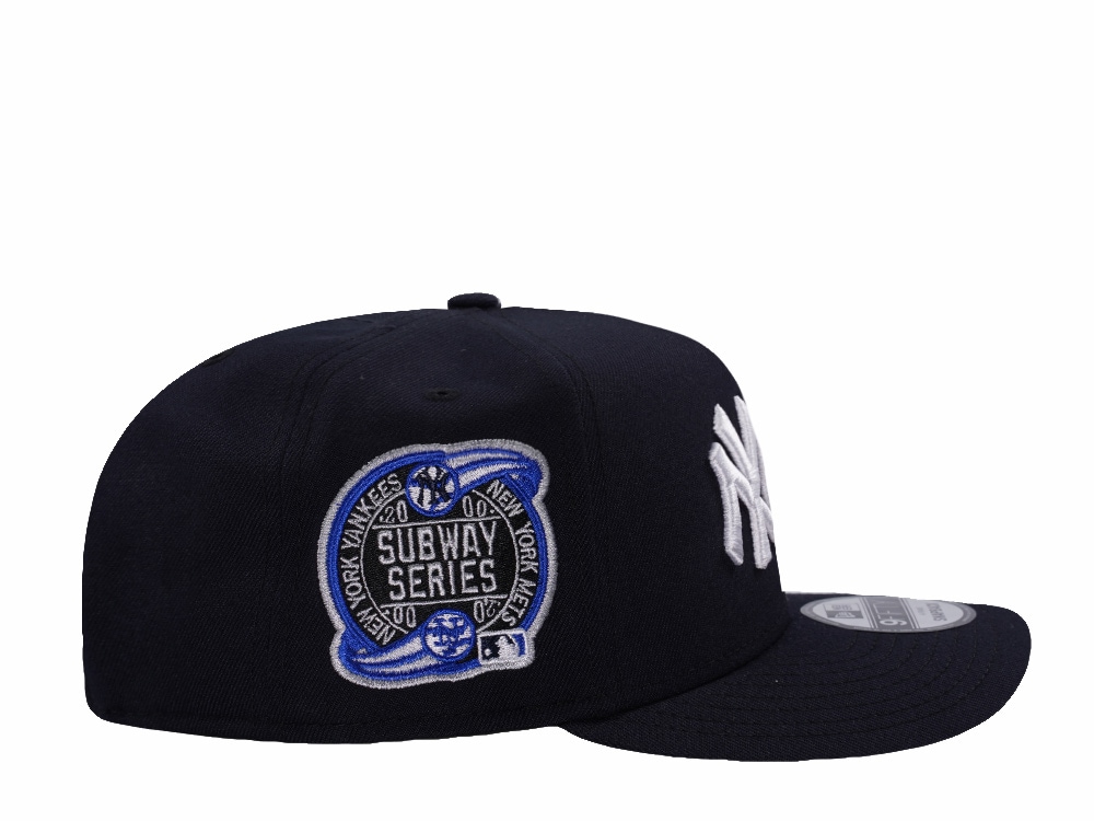 New Era New York Yankees New York Mets Subway Series Navy Prime Edition 9Fifty A Frame Snapback Gorra