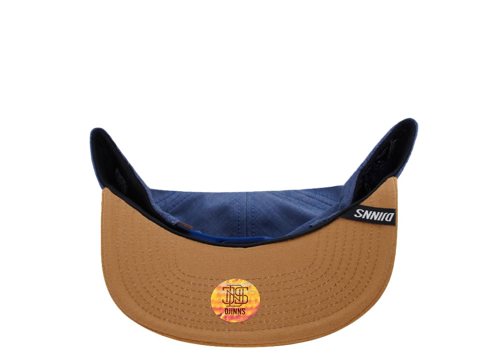 Djinns 2015 Linen Navy 6 Panel Snapback Gorra