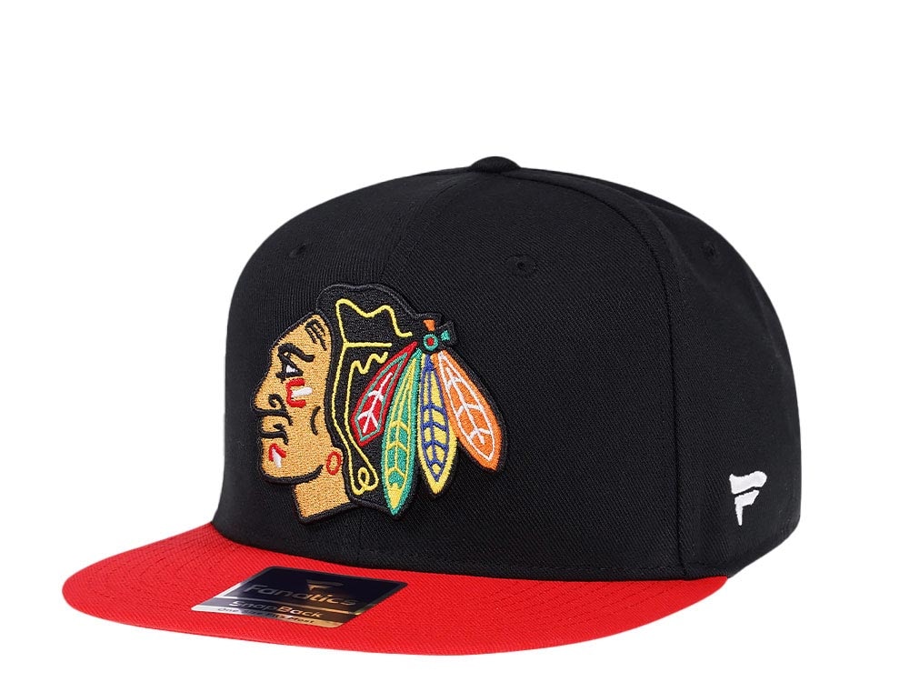 Fanatics Chicago Blackhawks Primary Logo Core Snapback Gorra