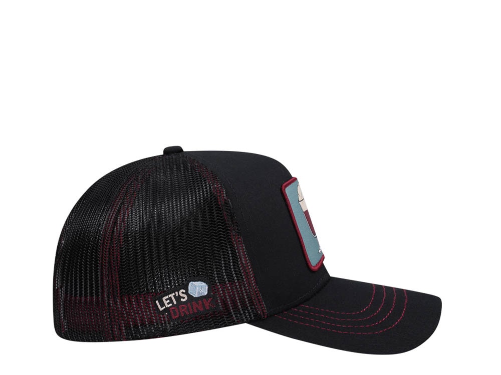 Capslab Cocktails Irish Coffee Black Trucker Snapback Gorra