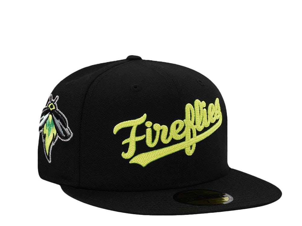 New Era Columbia Fireflies Chainstitch Black Prime Edition 59Fifty Fitted Gorra