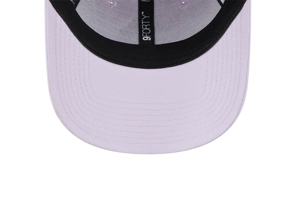 New Era New York Yankees Essential League Purple Womens 9Forty Strapback Gorra