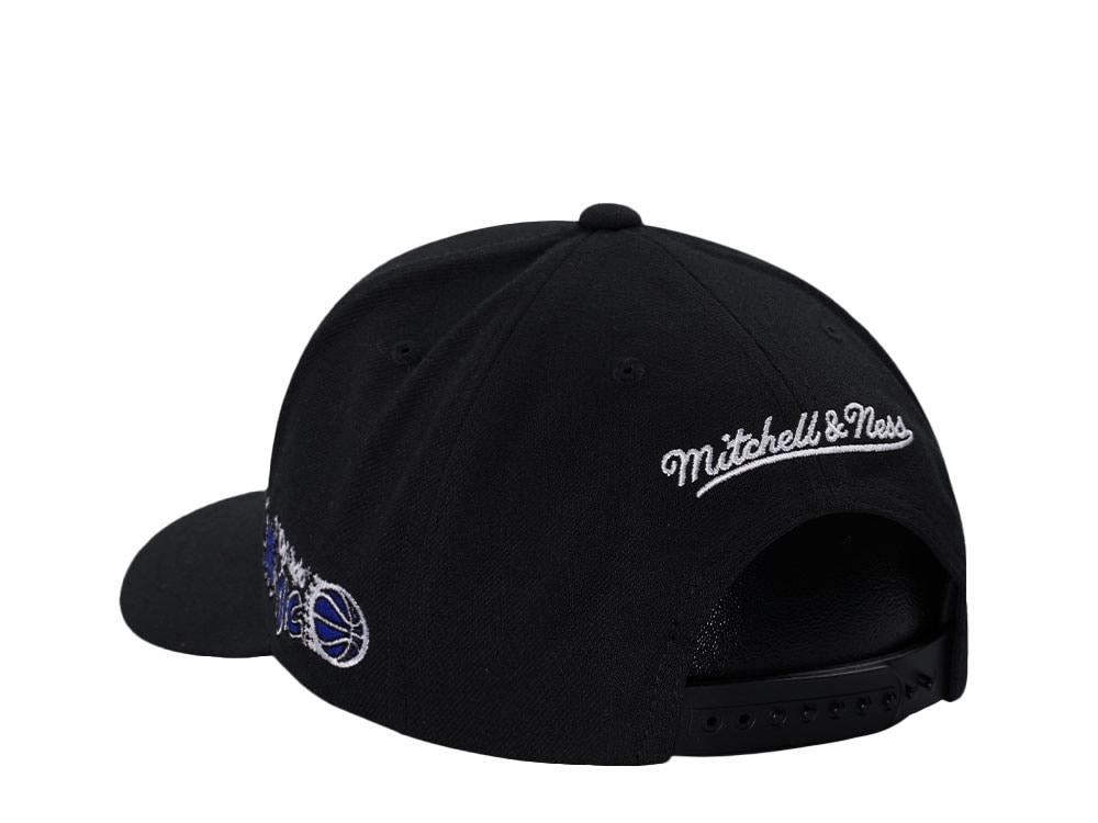 Mitchell & Ness Orlando Magic Hardwood Classic Pro Crown Fit Black Snapback Gorra