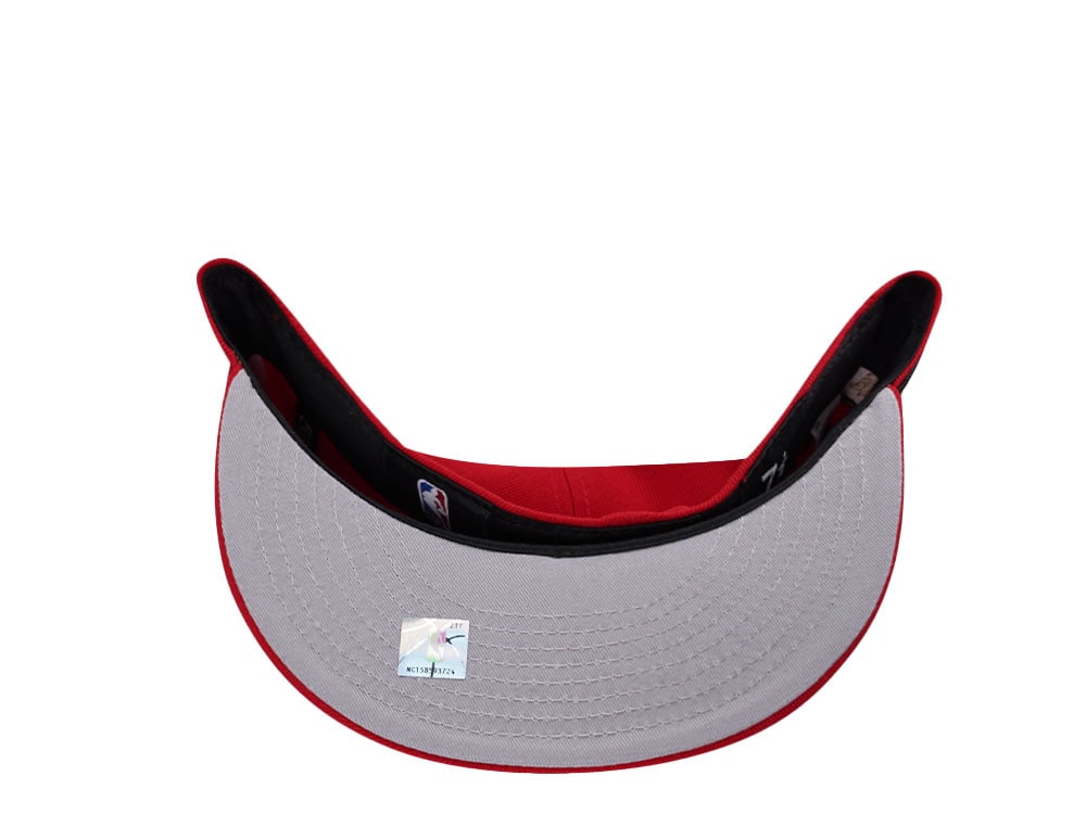 New Era Philadelphia 76ers All Star Game 1983 Scarlet Prime Edition 59Fifty Fitted Gorra