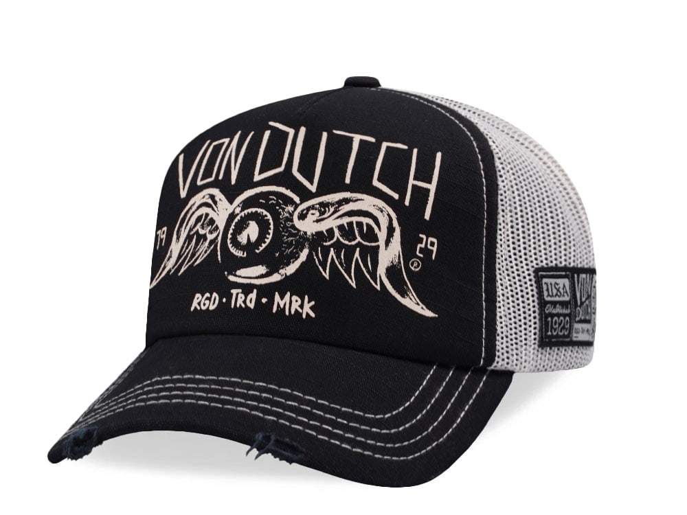 Von Dutch Screen Print Edition Trucker Snapback Gorra