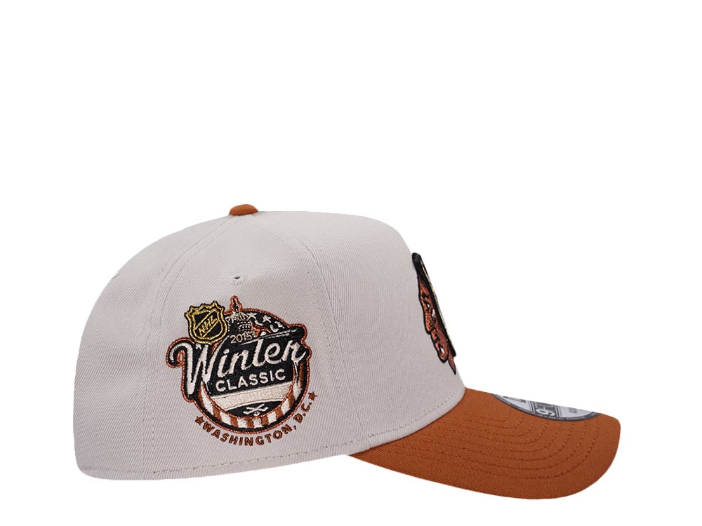 New Era Chicago Blackhawk Winter Classic 2025 Chrome Two Tone Edition 9Forty A Frame Snapback Gorra