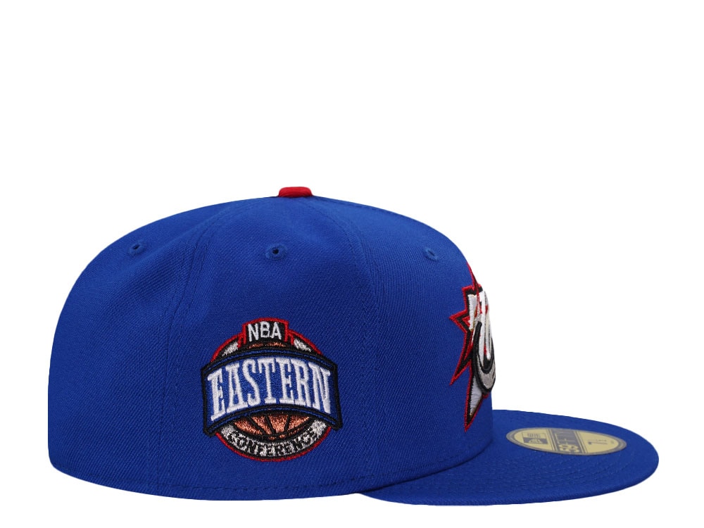 New Era Philadelphia 76ers Eastern Conference Blue Prime Edition 59Fifty Fitted Gorra