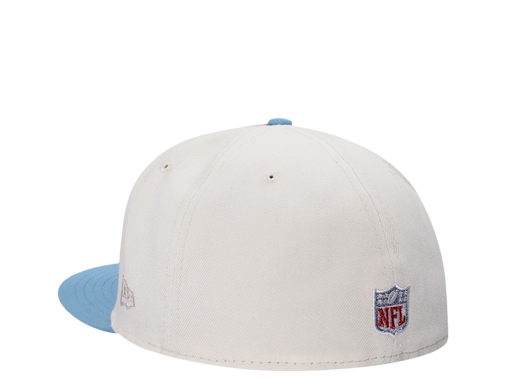 New Era Detroit Lions 90 Seasons Chrome Two Tone Edition 59Fifty Fitted Gorra