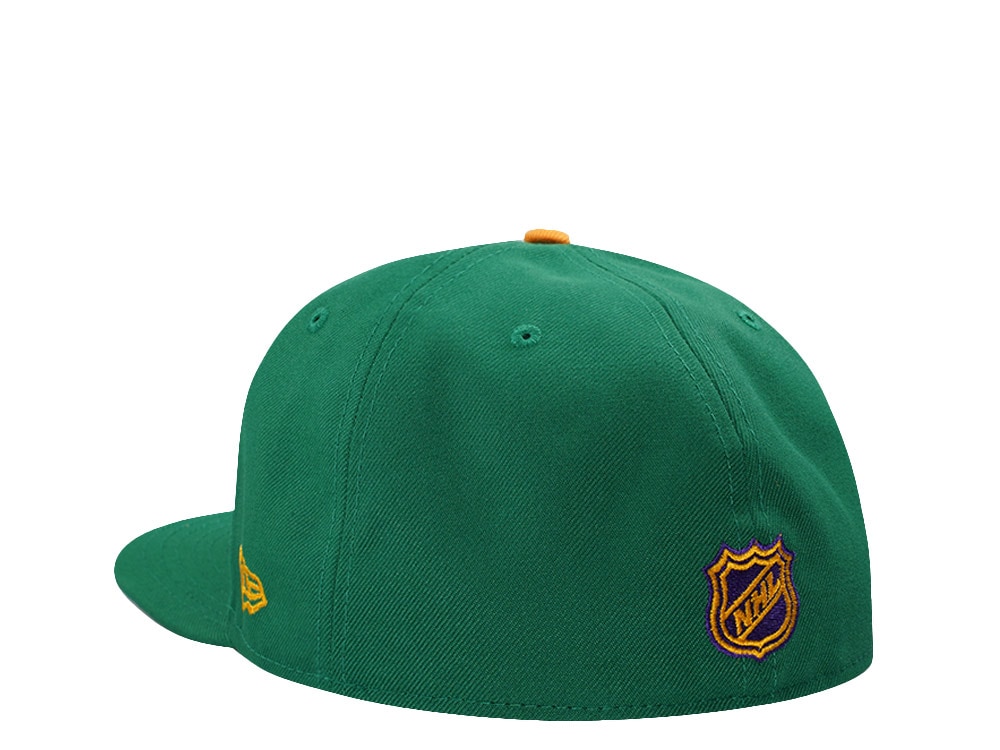New Era Anaheim Ducks Inaugural Season Kelly Green Prime Edition 59Fifty Fitted Gorra