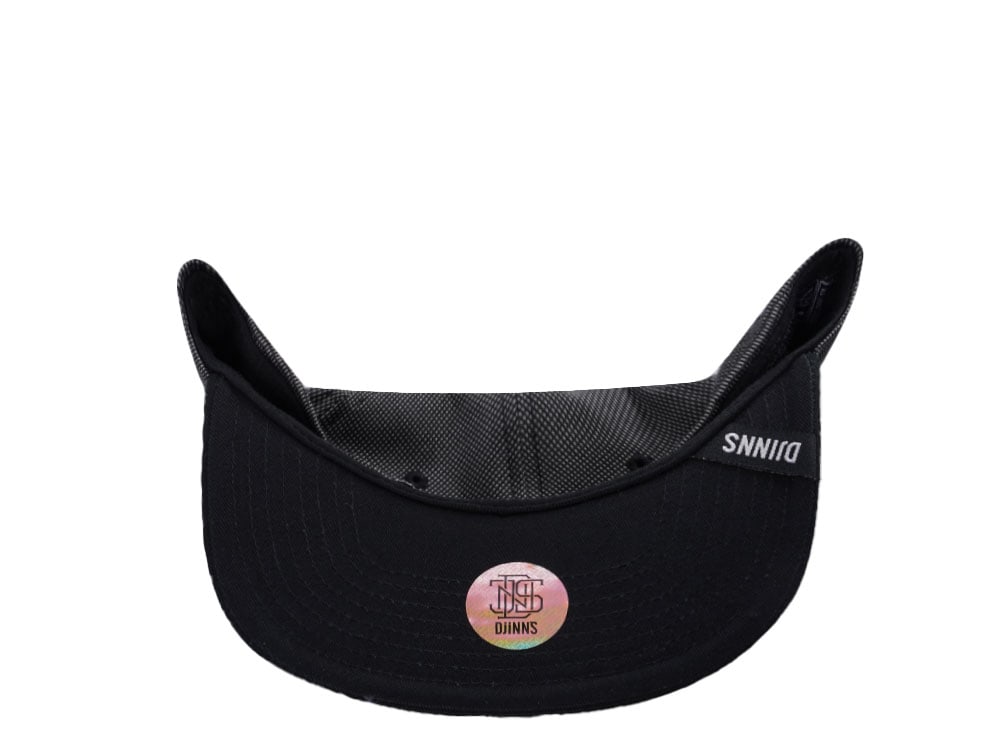 Djinns SkyNylon Grey 6 Panel Snapback Gorra