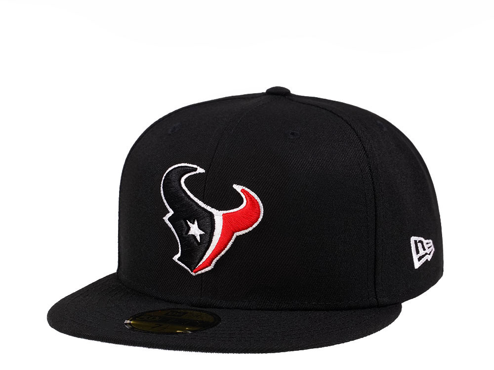 New Era Houston Texans Black Crimson Collection 59Fifty Fitted Gorra