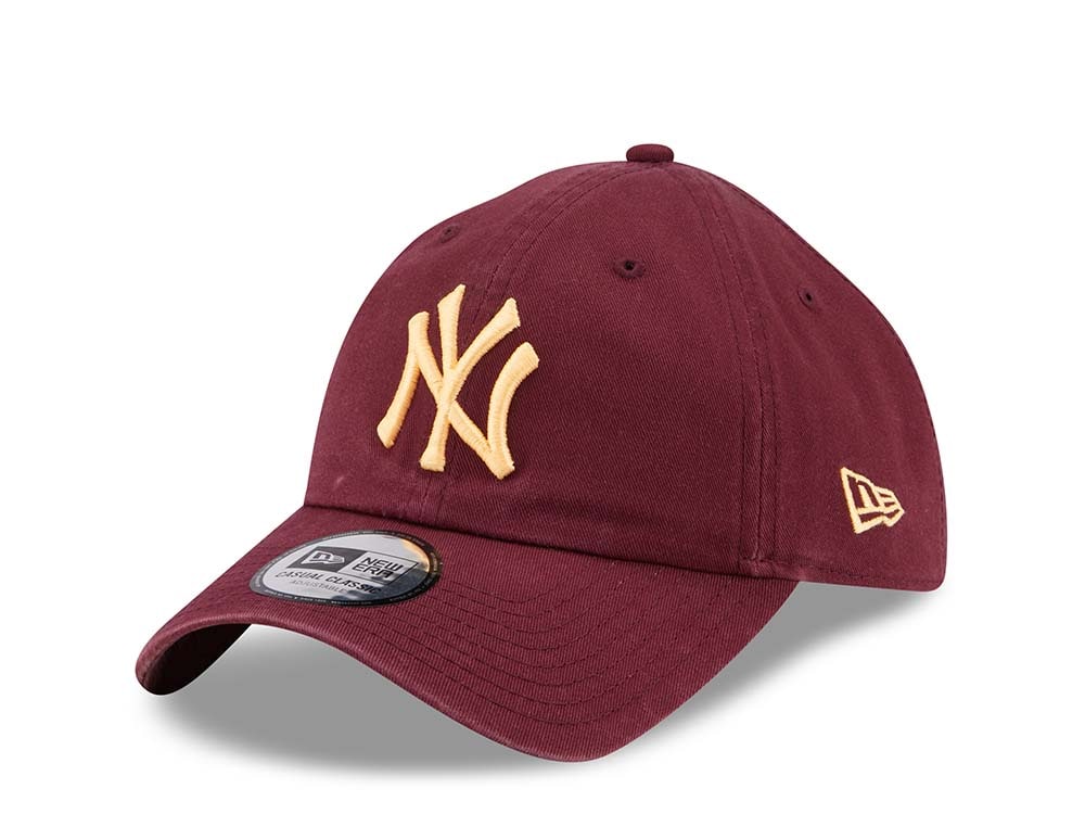 New Era New York Yankees Red Casual Classic Strapback Gorra
