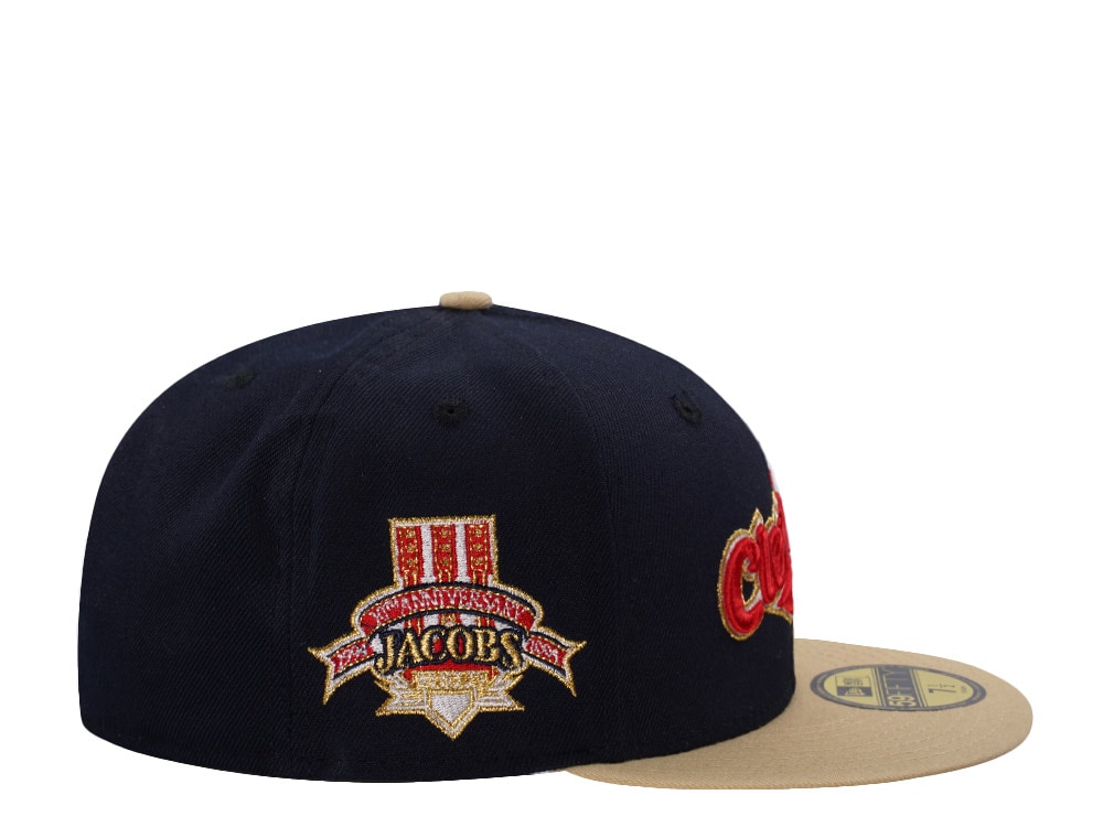 New Era Cleveland Indians 10th Anniversary Jacobs Field Two Tone Edition 59Fifty Fitted Gorra