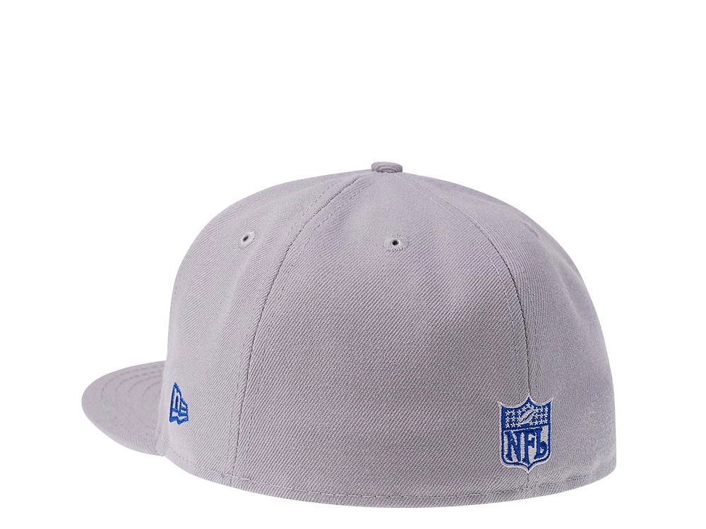 New Era Los Angeles Rams Blue Pop Throwback Edition 59Fifty Fitted Gorra