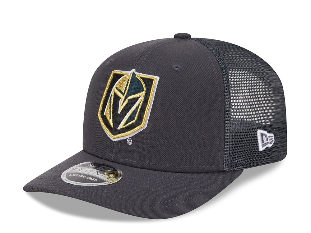 New Era Vegas Golden Knights Gray Edition 9Seventy Trucker Snapback Gorra