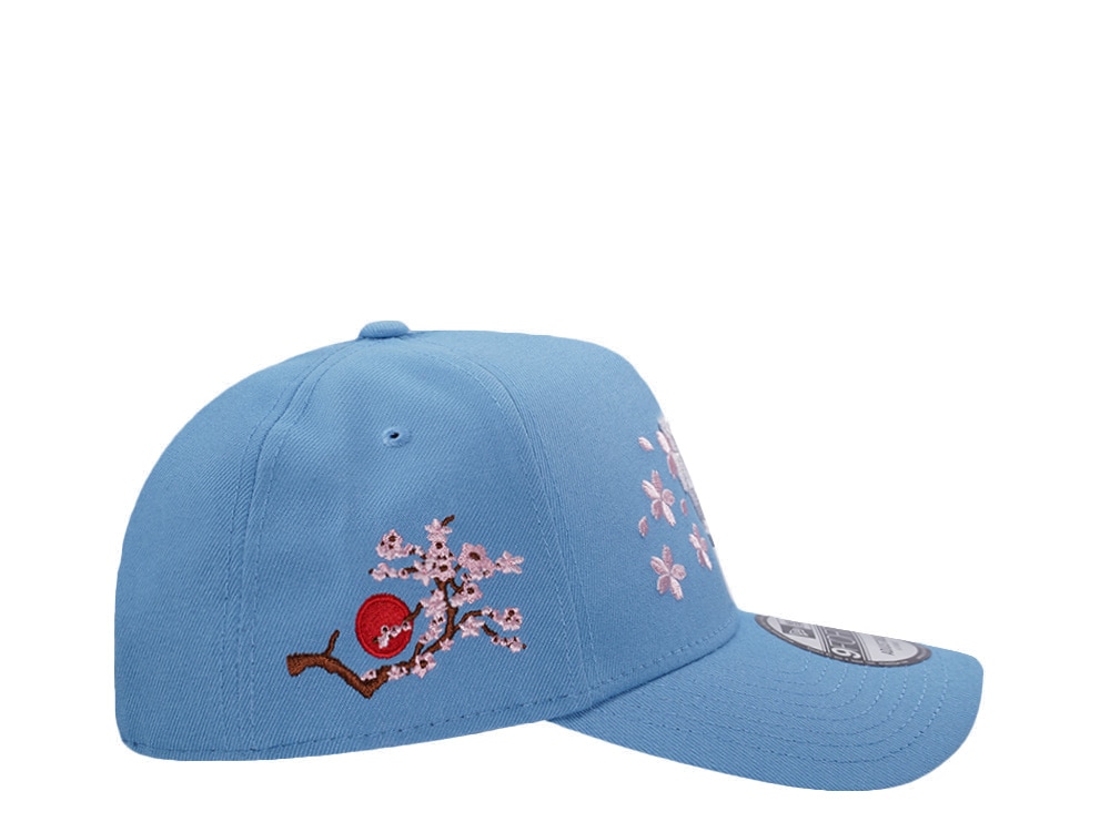 New Era Los Angeles Dodgers Sakura Sky Blue Prime Edition 9Forty A Frame Snapback Gorra