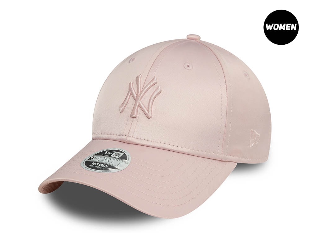 New Era New York Yankees Satin Pink Womens 9Forty Snapback Gorra