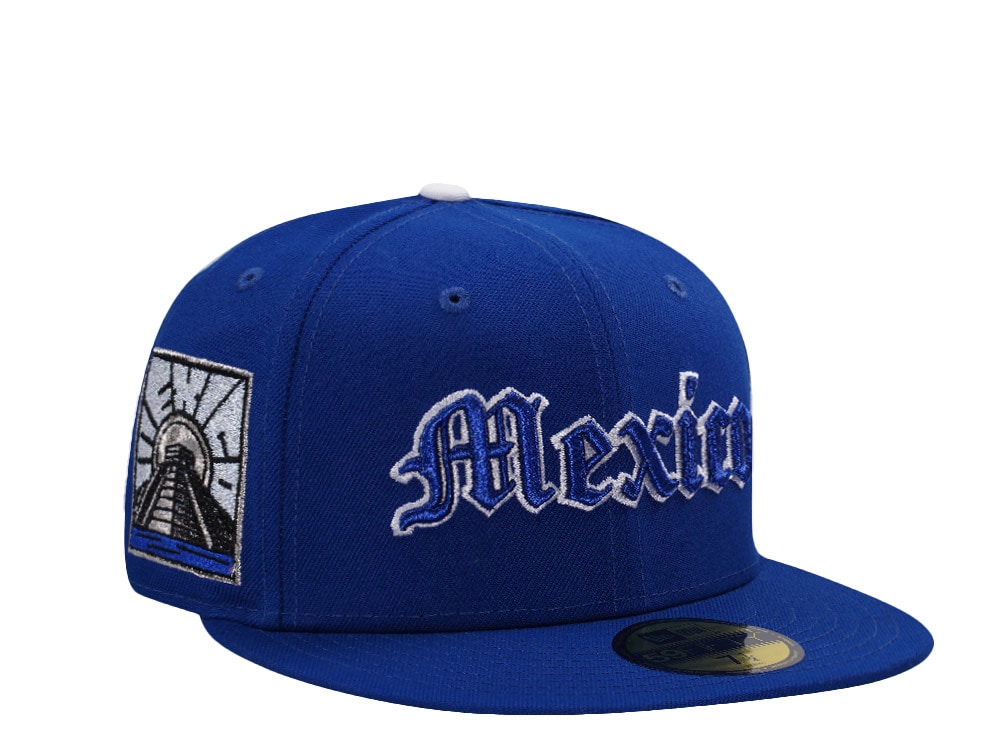 New Era Mexico Royal Blue Prime Edition 59Fifty Fitted Gorra