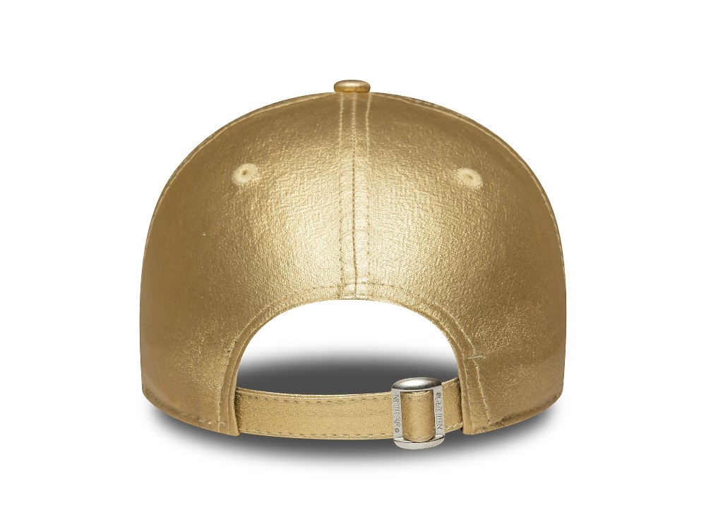New Era New York Yankees Metallic Gold Womens 9Forty Strapback Gorra
