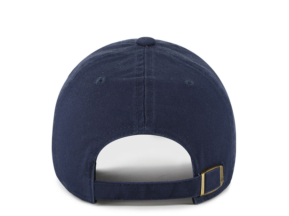 47 Brand Georgetown Hoyas Navy Clean Up Strapback Gorra