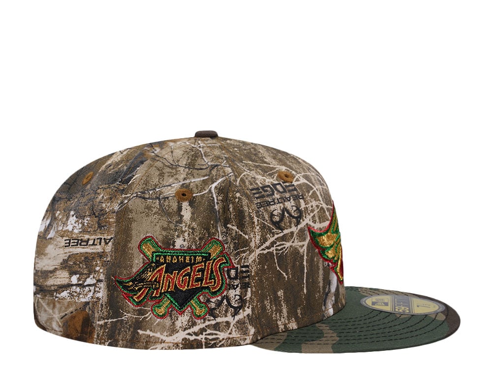 New Era Anaheim Angels Realtree Prime Edition 59Fifty Fitted Gorra