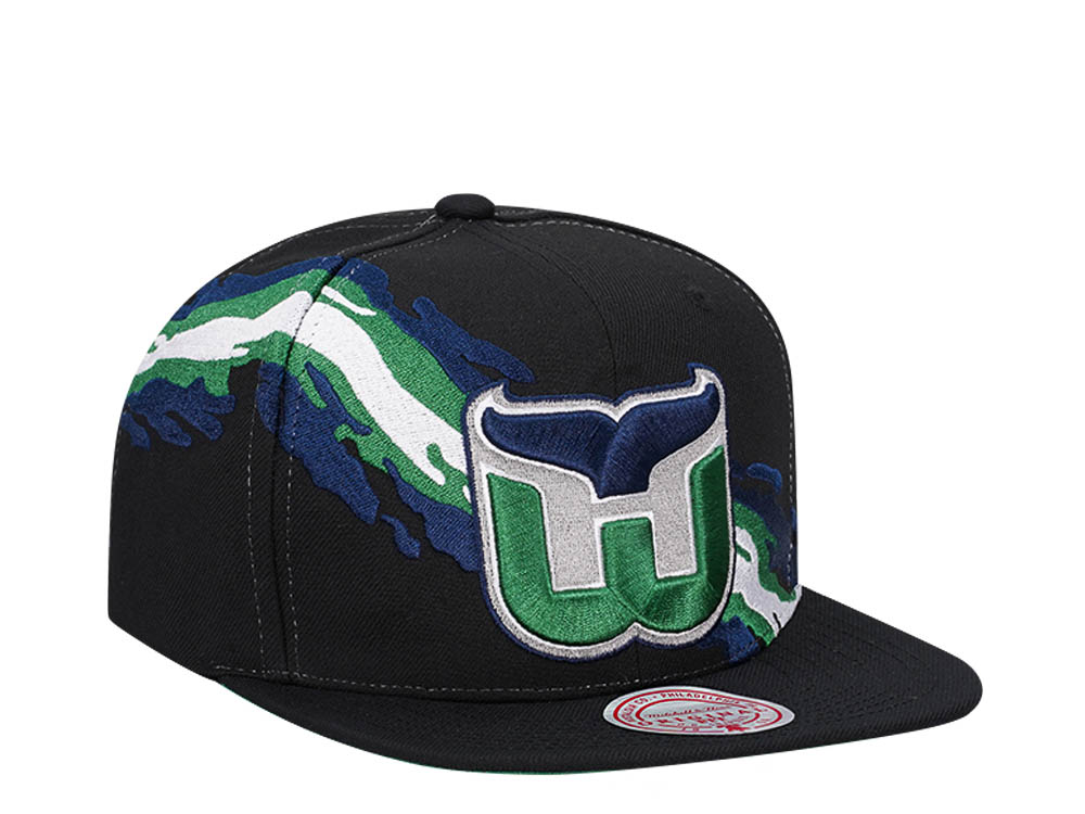 Mitchell & Ness Hartford Whalers Vintage Paintbrush Snapback Gorra