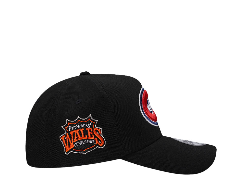 New Era Montreal Canadiens Prince of Wales Conference Black Prime Edition 9Forty A Frame Snapback Gorra