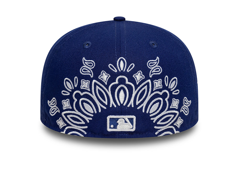 New Era Los Angeles Dodgers Blue Paisley Edition 59Fifty Fitted Gorra