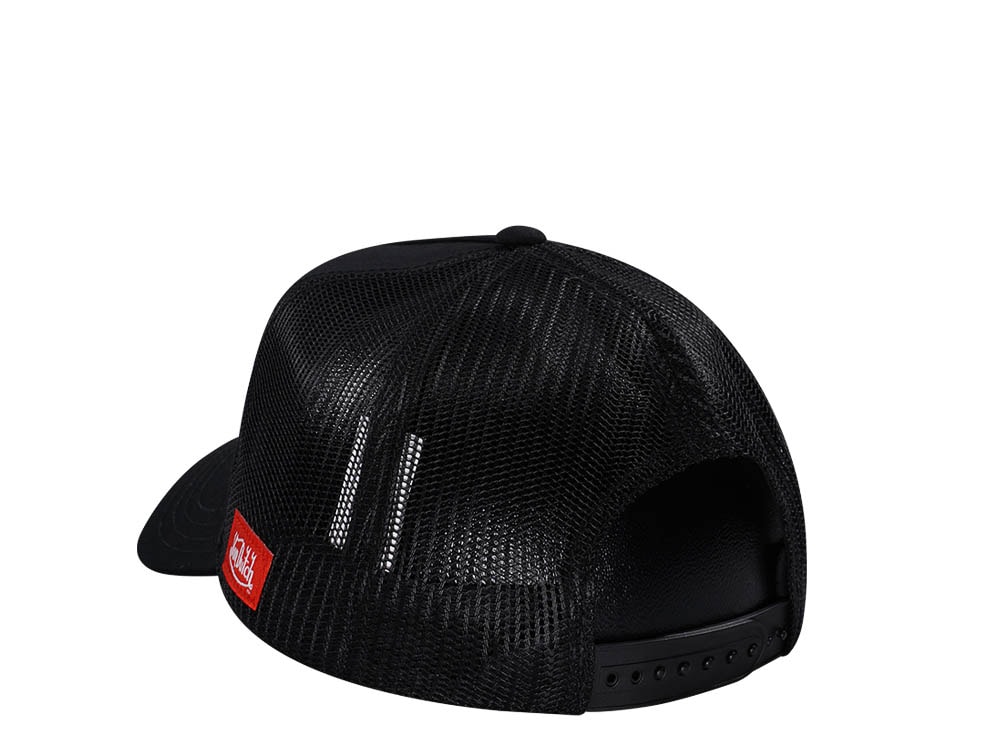 Von Dutch Keep An Eye Out Black Edition Trucker A Frame Snapback Gorra