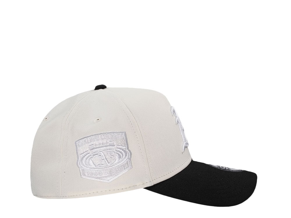 New Era Oakland Athletics Coliseum White Out Pink Two Tone Edition 9Forty A Frame Snapback Gorra