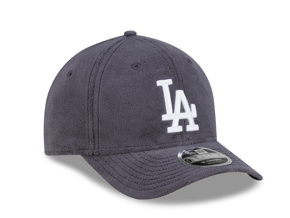 New Era Los Angeles Dodgers Fleece Grey Prime Edition 9Forty M Crown Snapback Gorra