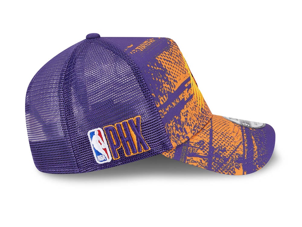 New Era Phoenix Suns NBA Tip Off 2024 Trucker 9Forty A Frame Snapback Gorra