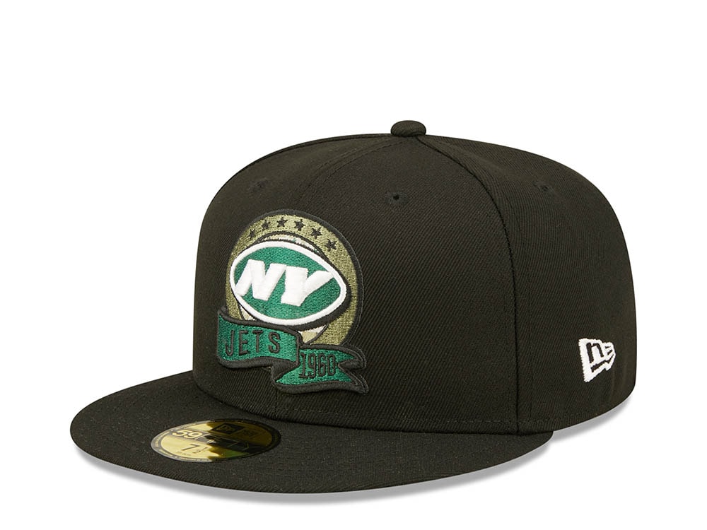 New Era New York Jets Salute to Service 2022 Fitted 59Fifty Gorra
