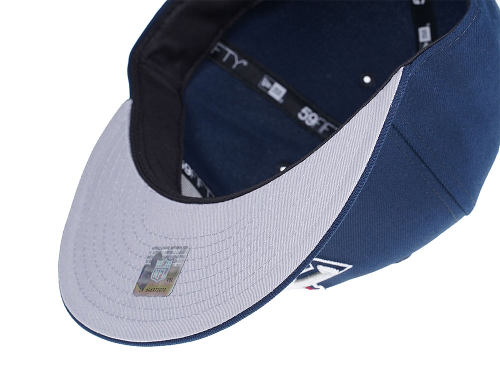 New Era Tennessee Titans All Navy Edition 59Fifty Fitted Gorra